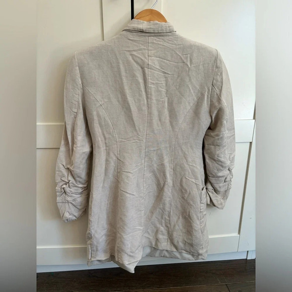 ASTR Blazer Linen blend long size small - Picture 2 of 7